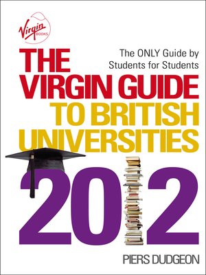 cover image of The Virgin Guide to British Universities 2012